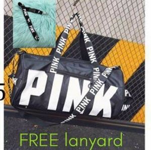 Duffle bag + Free pink lanyard